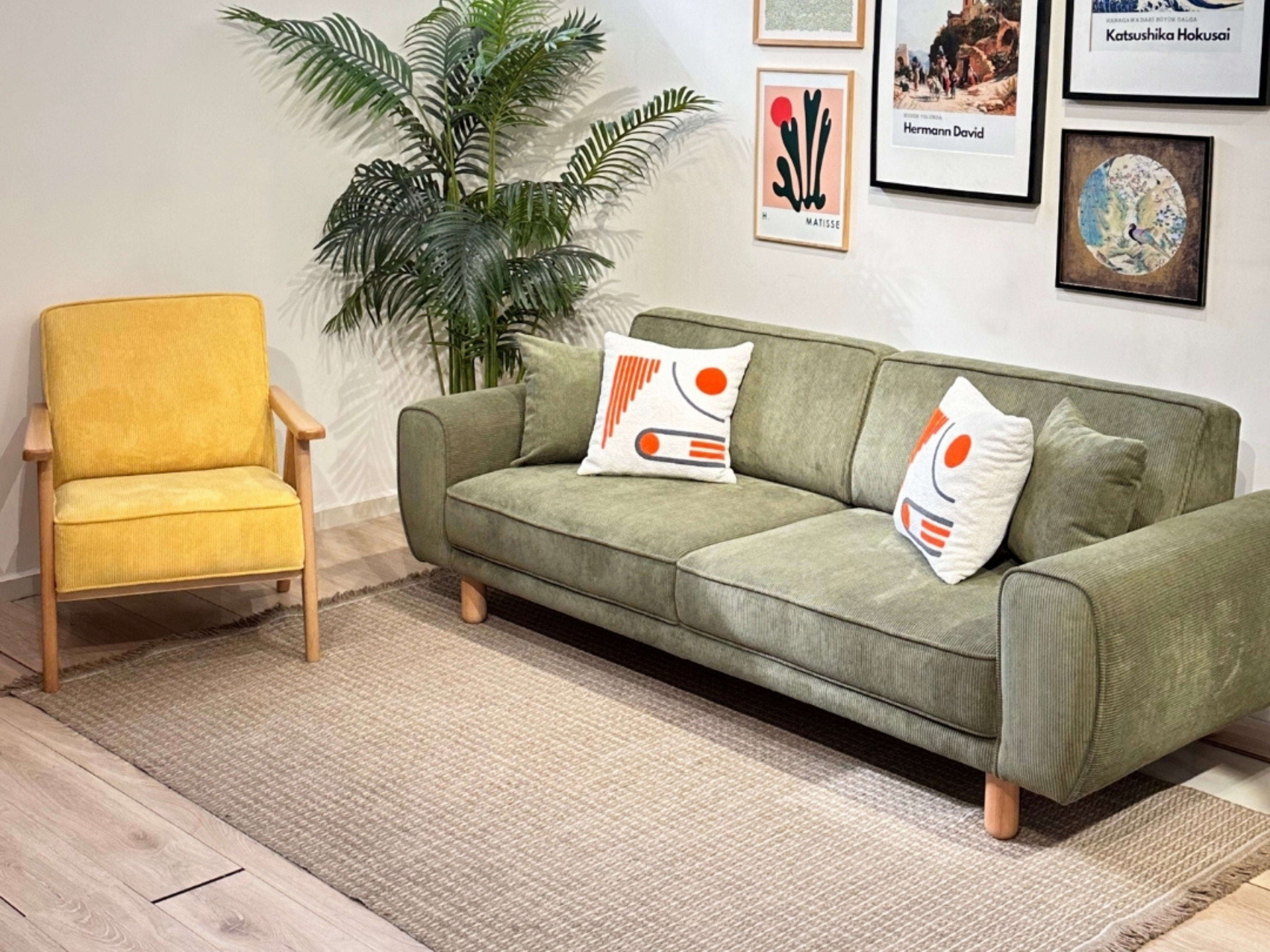 Kadife Kumaş Koltuk Takımı (3-1)