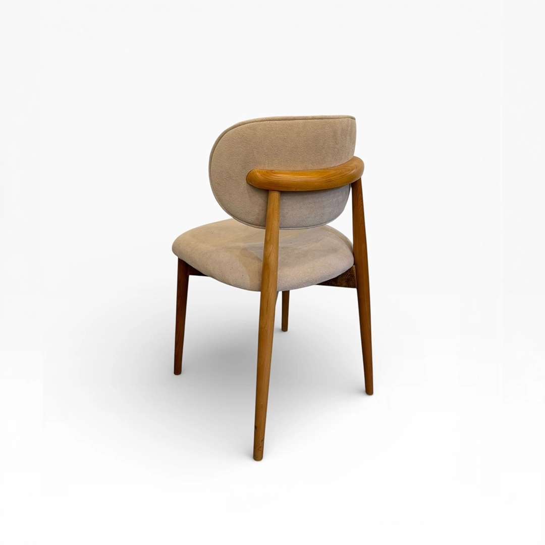 Polo Ahşap Sandalye | Modern Döşemeli Yemek Sandalyesi