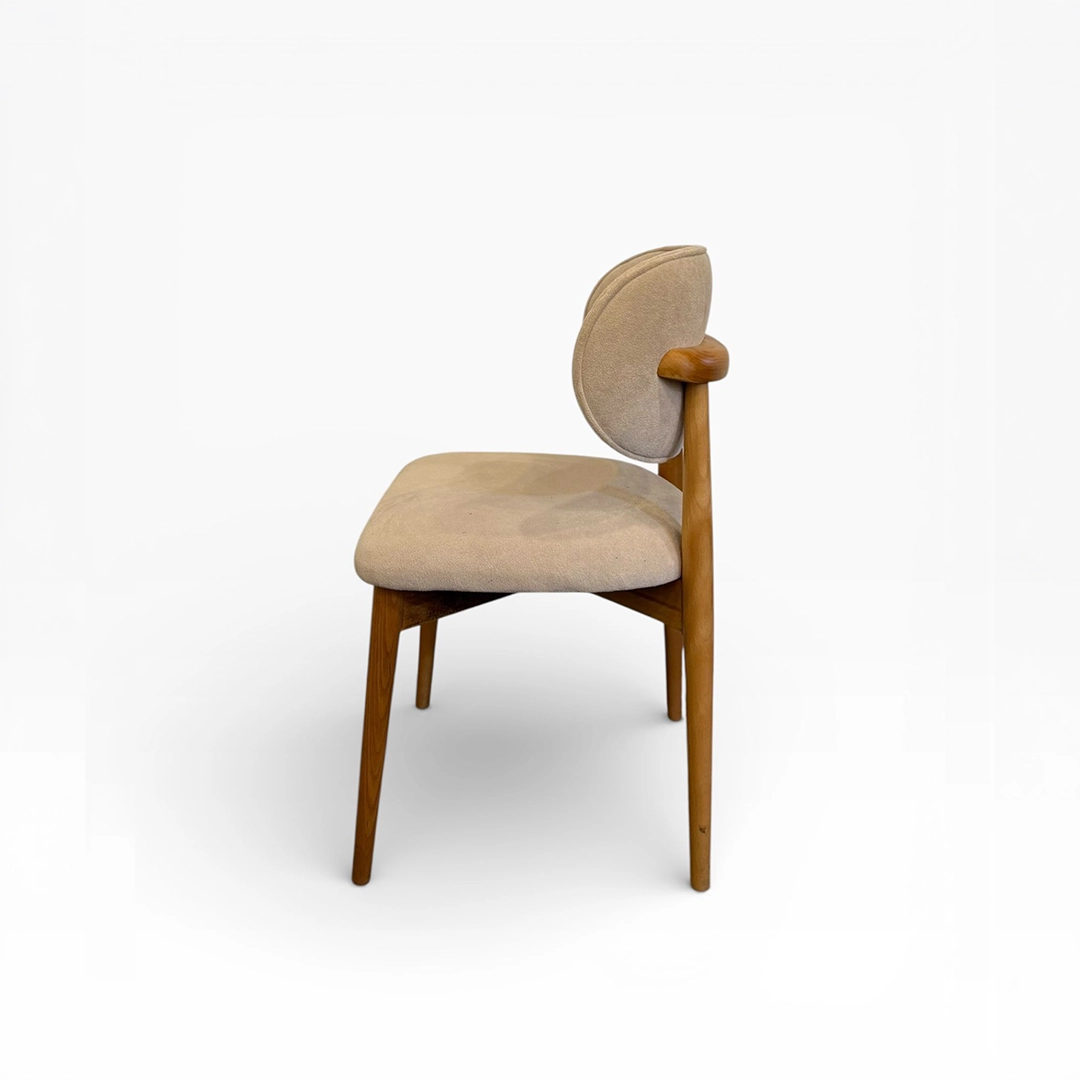 Polo Ahşap Sandalye | Modern Döşemeli Yemek Sandalyesi