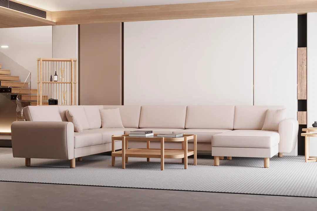 Kalinda Geniş U Köşe Koltuk