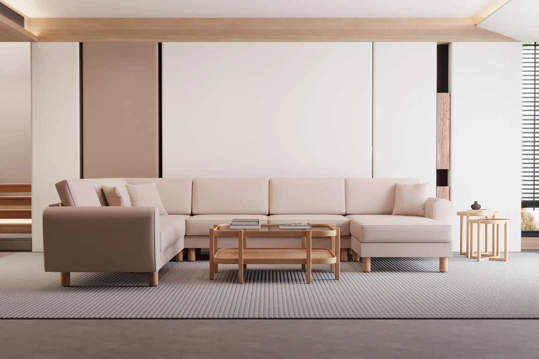 Kalinda Geniş U Köşe Koltuk