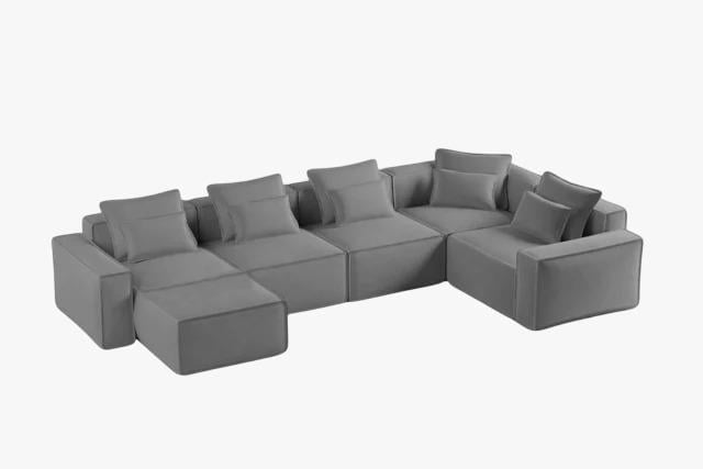 Lego Plus Modüler Geniş U Köşe Koltuk