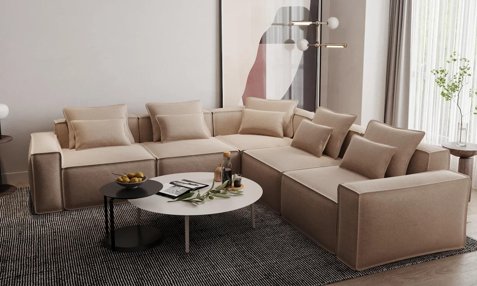 Lego Plus Modüler Tam Köşe Koltuk