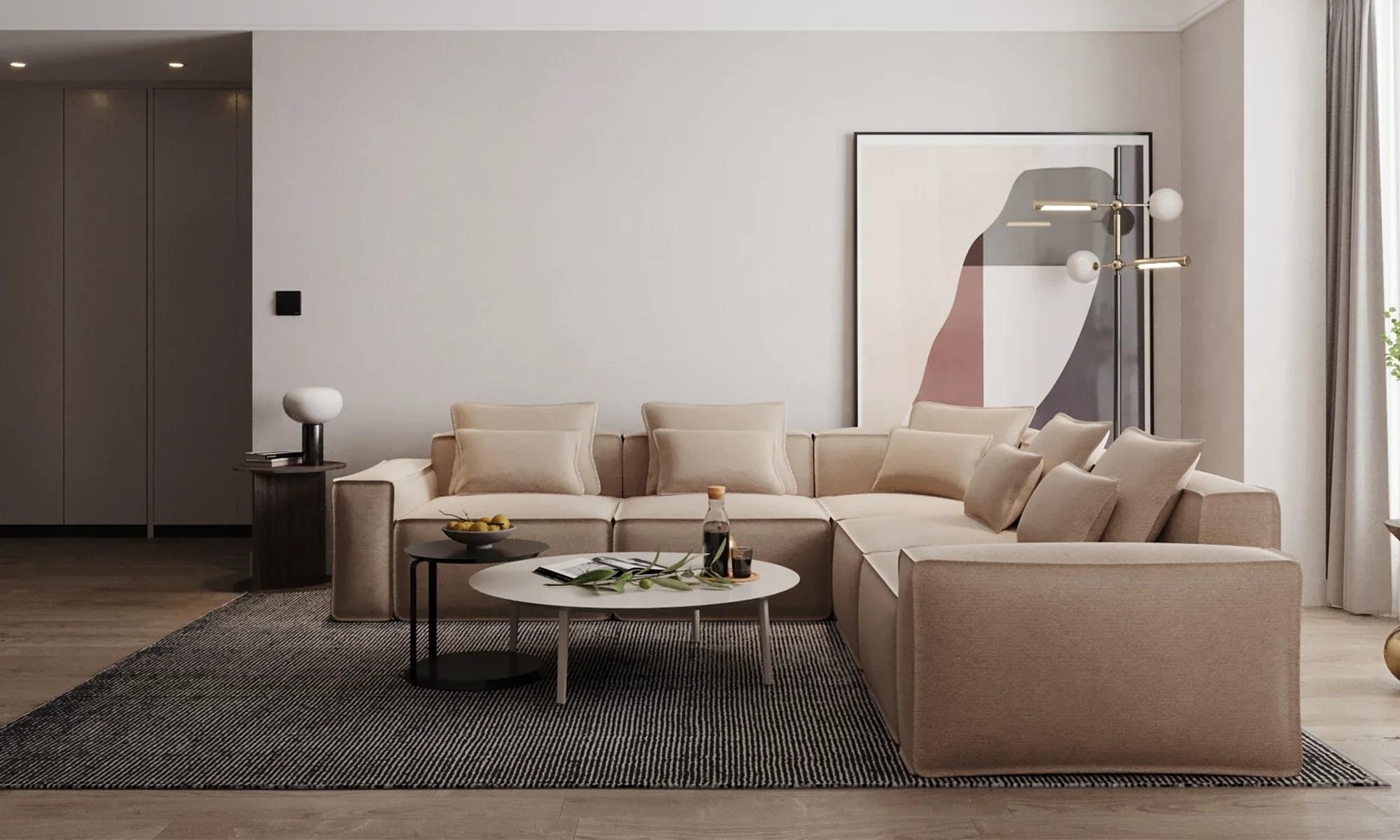 Lego Plus Modüler Tam Köşe Koltuk