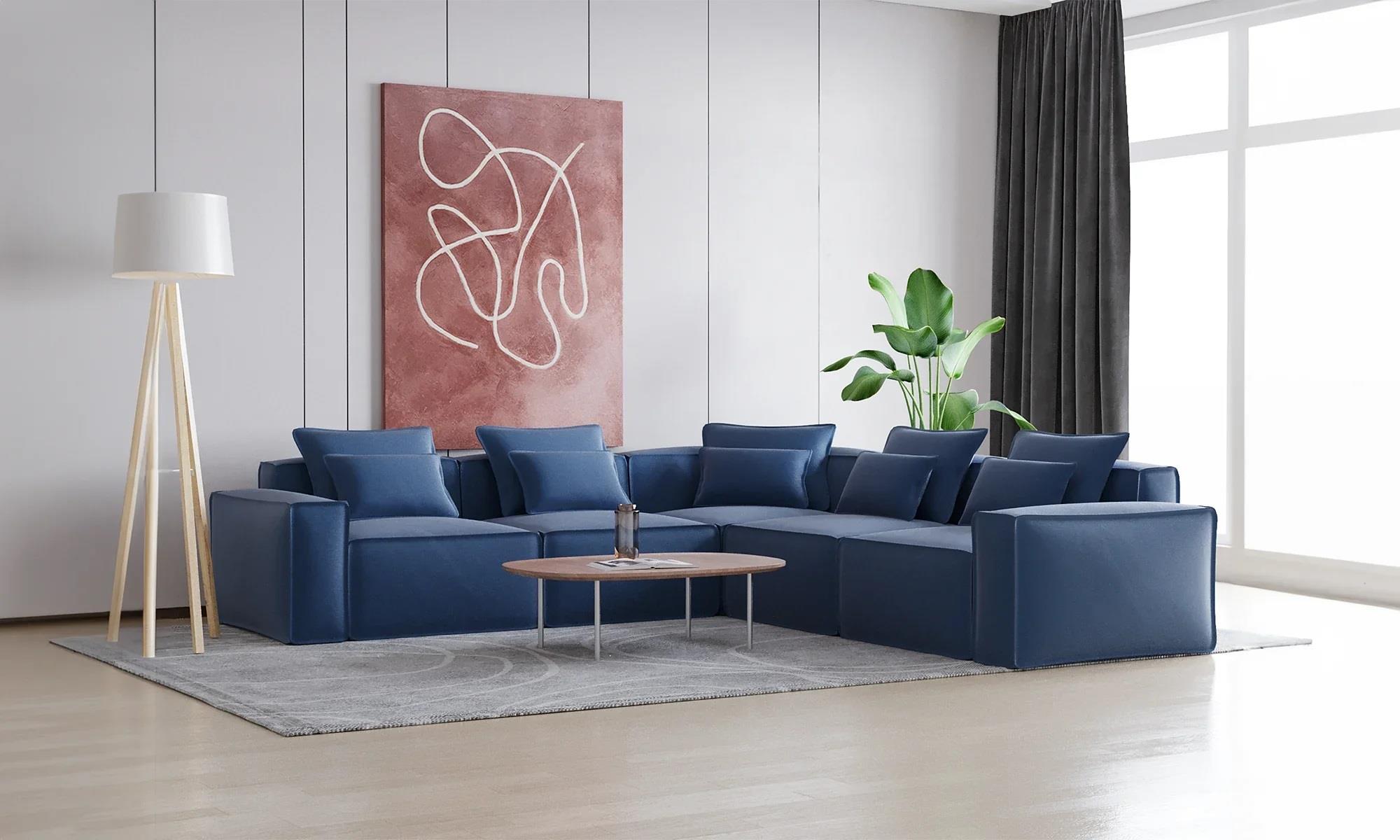 Lego Plus Modüler Tam Köşe Koltuk